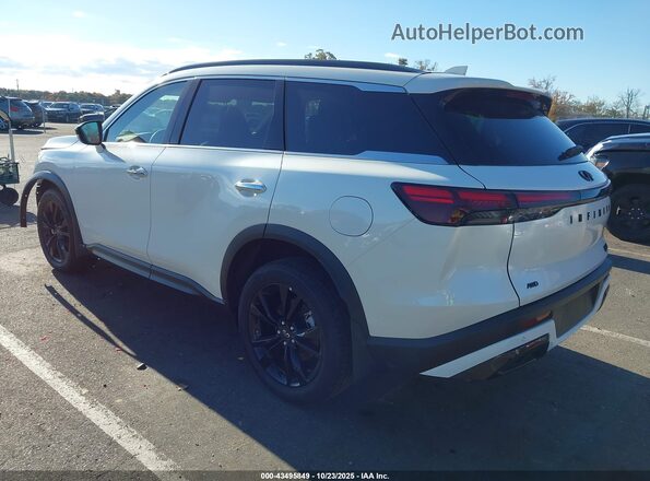 5N1AL1FS4SC353882 2025 INFINITI QX60 White Tył lewy