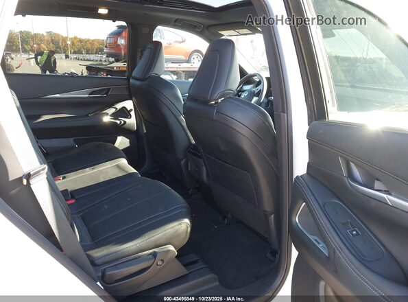 5N1AL1FS4SC353882 2025 INFINITI QX60 White Widok naklejki z numerem VIN