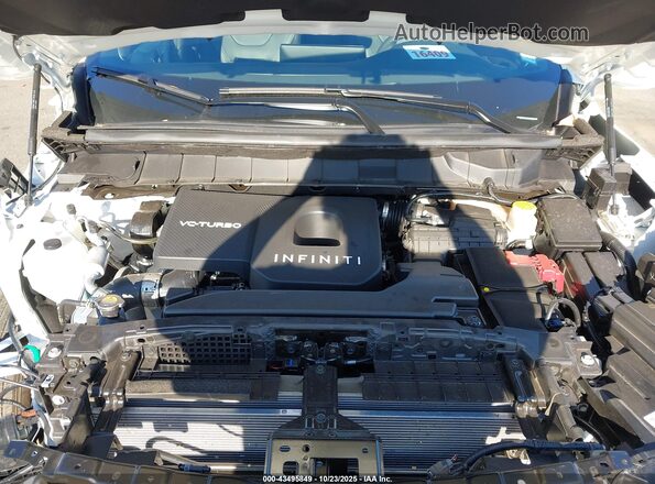 5N1AL1FS4SC353882 2025 INFINITI QX60 White Widok z tyłu