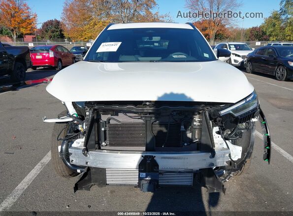 5N1AL1FS4SC353882 2025 INFINITI QX60 White Widok zestawu wskaźników