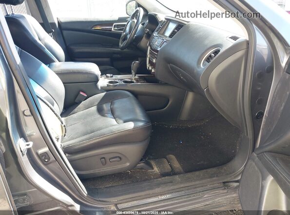 5N1AR2MM2GC650990 2016 NISSAN PATHFINDER Gray Вид салону спереду