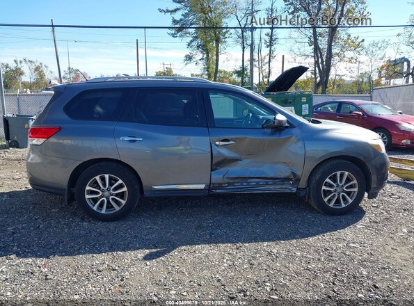 5N1AR2MM2GC650990 2016 NISSAN PATHFINDER Gray Вид задньої частини салону