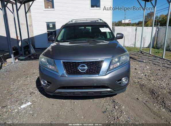 5N1AR2MM2GC650990 2016 NISSAN PATHFINDER Gray Вид щитка приладів