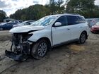 2016 Nissan Pathfinder S White vin: 5N1AR2MM3GC614788