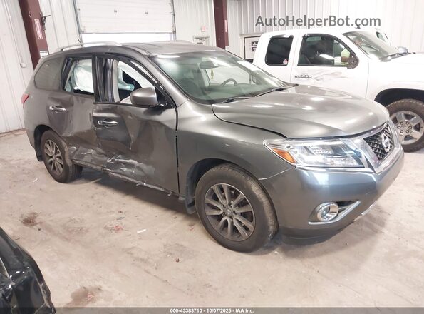 5N1AR2MM5GC627946 2016 NISSAN PATHFINDER Gray Delantero derecho