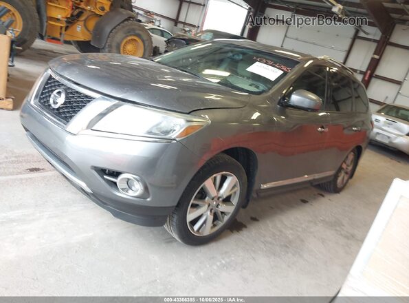 5N1AR2MM6GC635523 2016 NISSAN PATHFINDER Gray Przód lewy