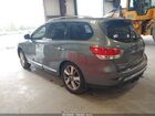2016 Nissan Pathfinder Platinum Gray vin: 5N1AR2MM6GC635523