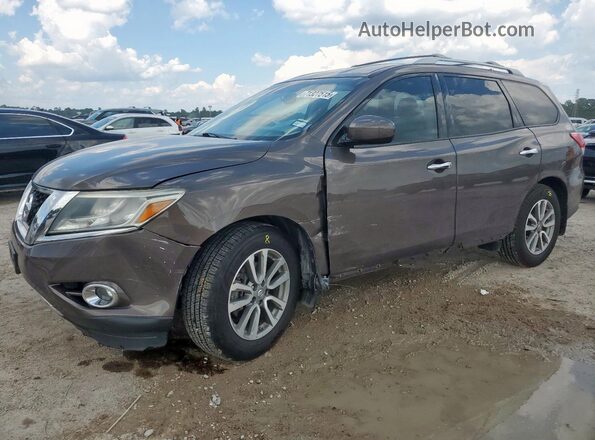 5N1AR2MN3GC610720 2016 NISSAN PATHFINDER Gray Przód lewy