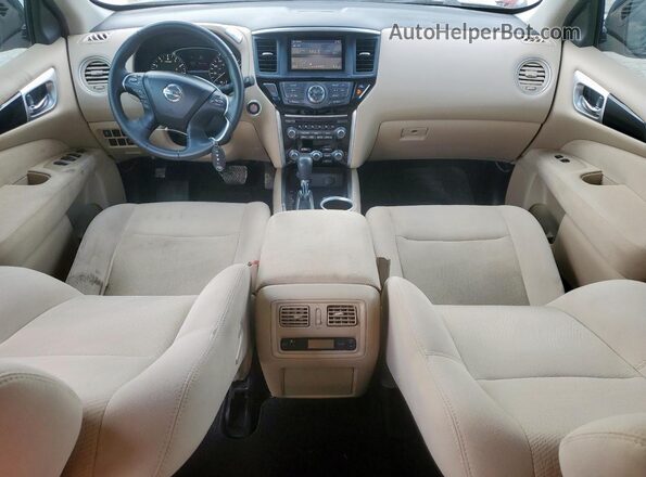 5N1AR2MN3GC610720 2016 NISSAN PATHFINDER Gray Widok deski rozdzielczej