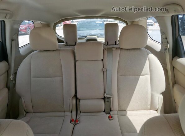 5N1AR2MN3GC610720 2016 NISSAN PATHFINDER Gray Widok tylnych siedzeń