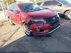 2020 Nissan Rogue Sv Fwd Red vin: 5N1AT2MT7LC734273