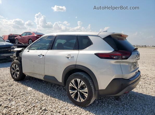 5N1AT3BAXMC830679 2021 NISSAN ROGUE Silver Trasero izquierdo