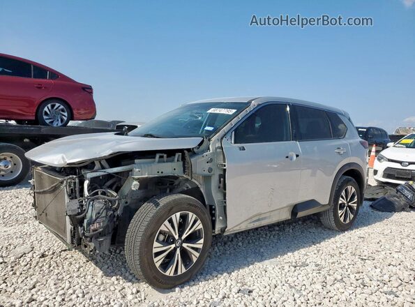 5N1AT3BAXMC830679 2021 NISSAN ROGUE Silver Vista tres cuartos delantera izquierda