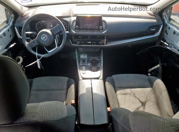 5N1AT3BAXMC830679 2021 NISSAN ROGUE Silver Vista del salpicadero