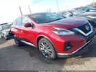 2021 Nissan Murano Sv Intelligent Awd Red vin: 5N1AZ2BS2MC142564