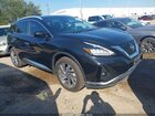 2021 Nissan Murano Sl Fwd Black vin: 5N1AZ2CJ7MC107444