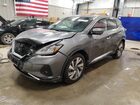 2021 Nissan Murano Sl Gray vin: 5N1AZ2CS2MC115430
