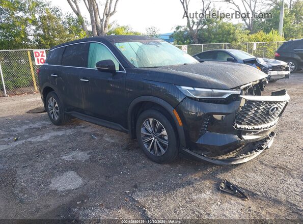 5N1DL1ER6RC340685 2024 INFINITI QX60 Черный Передняя правая четверть