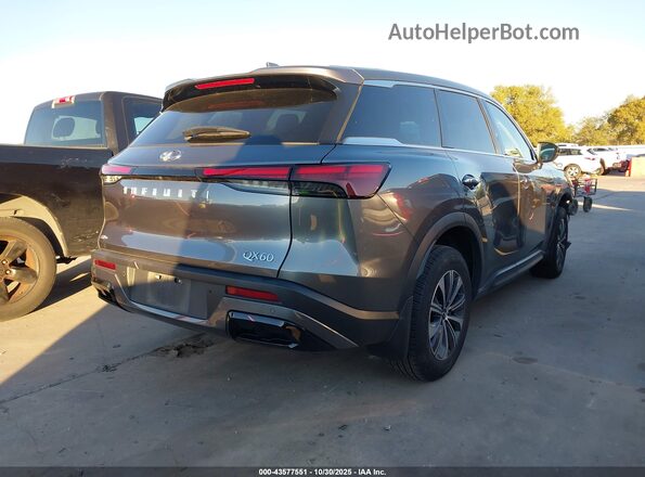 5N1DL1ES1PC368720 2023 INFINITI QX60 Серый Задняя правая четверть
