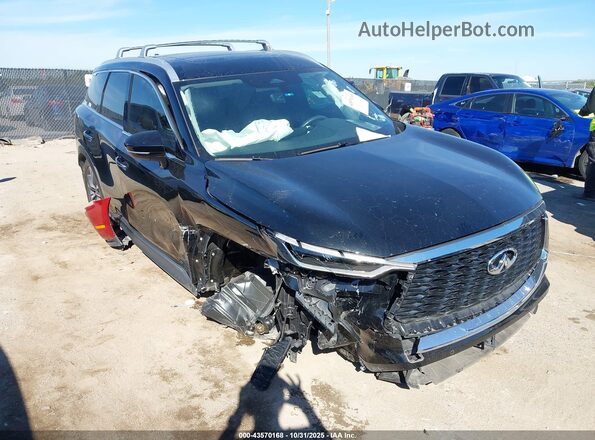 5N1DL1FS2RC336800 2024 INFINITI QX60 Черный Передняя правая четверть