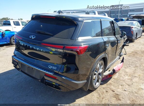 5N1DL1FS2RC336800 2024 INFINITI QX60 Черный Задняя правая четверть