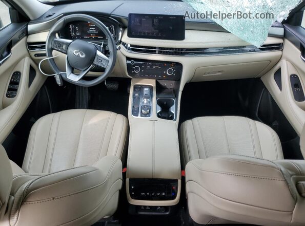 5N1DL1FS3PC345213 2023 INFINITI QX60 Белый Вид панели приборов