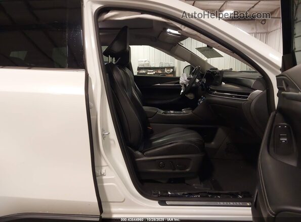 5N1DL1FS8PC345949 2023 INFINITI QX60 White Widok wnętrza z przodu