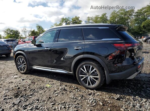 5N1DL1GS3RC331846 2024 INFINITI QX60 Black Задня ліва чверть