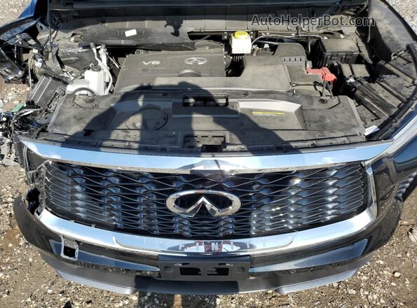 5N1DL1GS3RC331846 2024 INFINITI QX60 Black Вид підкапотного простору