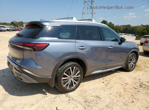 5N1DL1GS6PC333846 2023 INFINITI QX60 Серый Задняя правая четверть