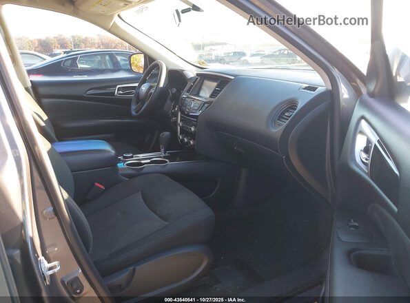 5N1DR2AM5LC599593 2020 NISSAN PATHFINDER Gray Vista interior delantera