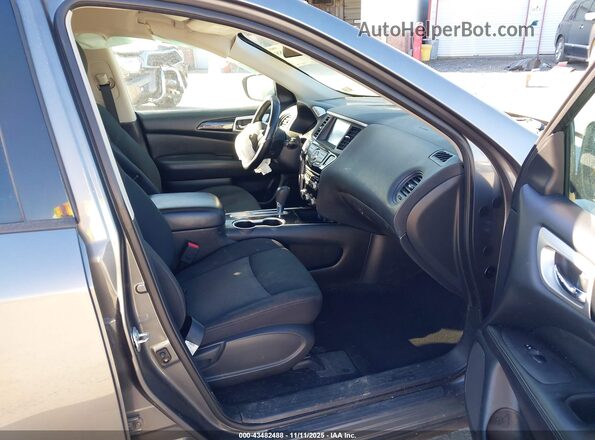 5N1DR2AN7LC605659 2020 NISSAN PATHFINDER Серый Вид салона спереди