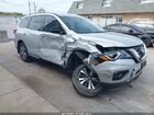 2020 Nissan Pathfinder Sv 4wd Серебряный vin: 5N1DR2BM2LC616946