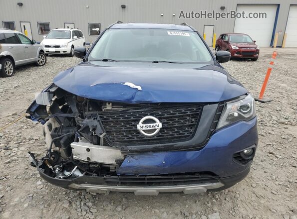 5N1DR2BM3LC614123 2020 NISSAN PATHFINDER Blue Vista frontal