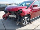 2020 Nissan Pathfinder Sv 2wd Красный vin: 5N1DR2BN3LC595534