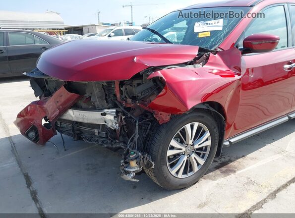5N1DR2BN3LC595534 2020 NISSAN PATHFINDER Красный Вид спереди
