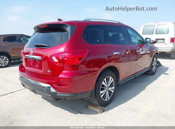5N1DR2BN3LC595534 2020 NISSAN PATHFINDER Красный Задняя правая четверть