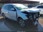 2020 Nissan Pathfinder Sv 2wd Silver vin: 5N1DR2BN3LC615832