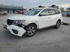 2020 Nissan Pathfinder Sv Белый vin: 5N1DR2BN4LC600935