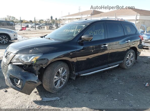 5N1DR2CM0LC649779 2020 NISSAN PATHFINDER Black წინა მარცხენა ხედი სამი მეოთხედიდან