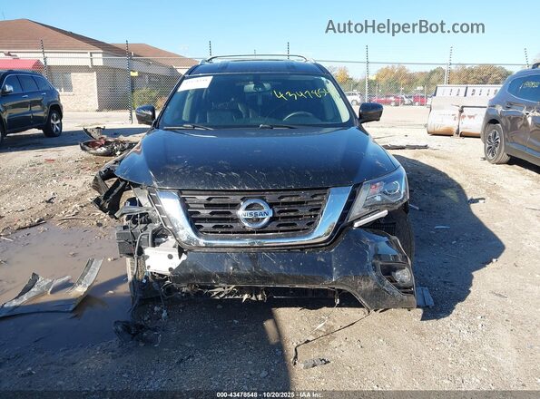5N1DR2CM0LC649779 2020 NISSAN PATHFINDER Black უკანა სალონის ხედი