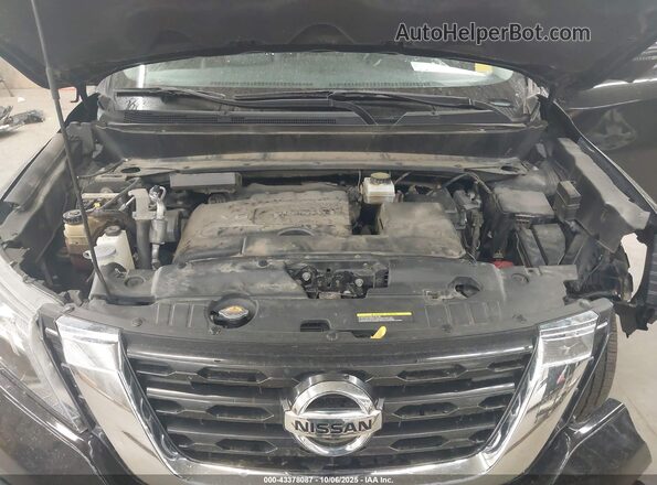 5N1DR2CMXLC616336 2020 NISSAN PATHFINDER Black Widok z tyłu