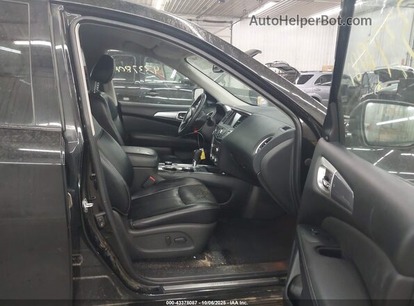 5N1DR2CMXLC616336 2020 NISSAN PATHFINDER Black Widok wnętrza z przodu