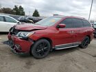 2020 Nissan Pathfinder Platinum Red vin: 5N1DR2DM4LC585177