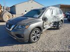 2020 Nissan Pathfinder Platinum 2wd Gray vin: 5N1DR2DN0LC611069