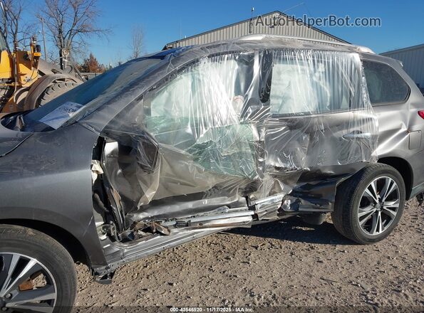 5N1DR2DN0LC611069 2020 NISSAN PATHFINDER Gray Front view