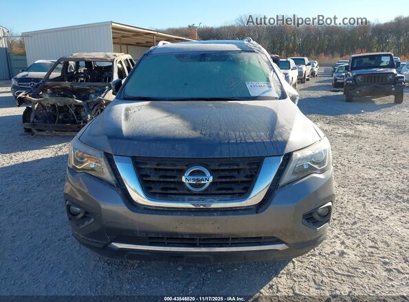 5N1DR2DN0LC611069 2020 NISSAN PATHFINDER Gray Dashboard view