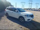 2018 Nissan Pathfinder S White vin: 5N1DR2MM0JC631813
