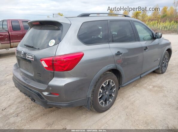 5N1DR2MM0KC653103 2019 NISSAN PATHFINDER Серый Задняя правая четверть