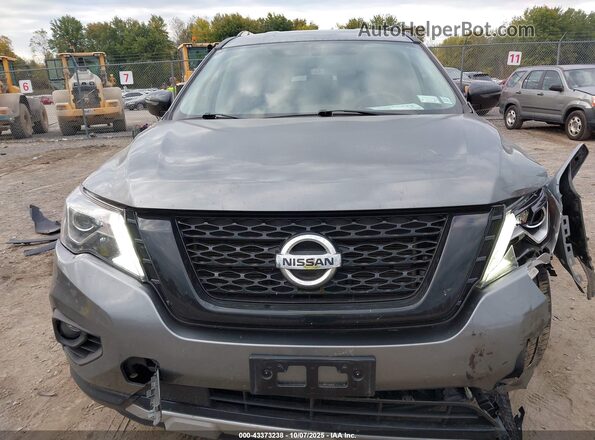 5N1DR2MM0KC653103 2019 NISSAN PATHFINDER Серый Вид спереди